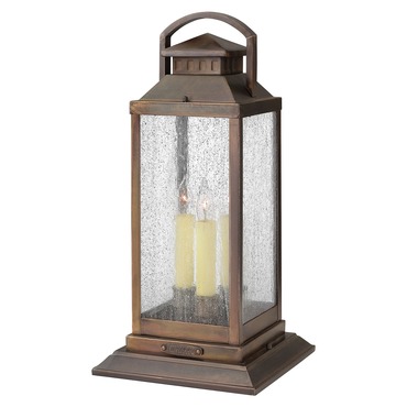 Revere 120V Outdoor Pier Mount | Hinkley Lighting at Lightology Revere 120V Outdoor Pier Mount
