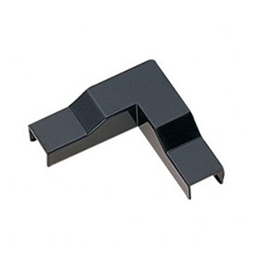 Outdoor Track Corner Cover WHITE | PureEdge Lighting at Lightology Outdoor Track Corner Cover WHITE