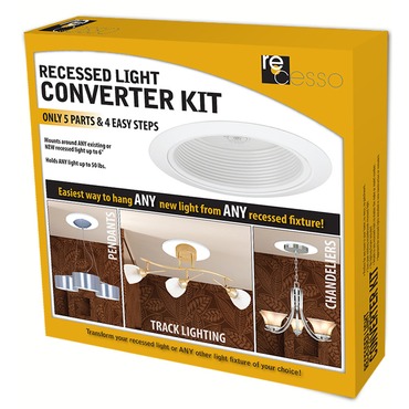 Recessed Light Converter Kit  | Recesso Lights at Lightology Recessed Light Converter Kit