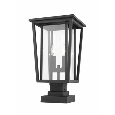 Seoul Square Outdoor Pier Light | Z-Lite at Lightology Seoul Square Outdoor Pier Light