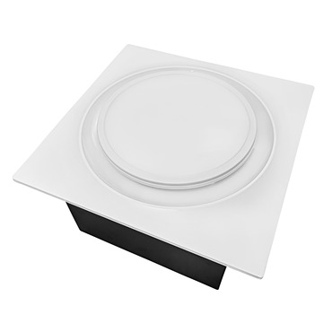 ABF110DH L6 Exhaust Fan w/ Light/Night Light/Humidity Sensor | Aero Pure at Lightology ABF110DH L6 Exhaust Fan w/ Light/Night Light/Humidity Sensor