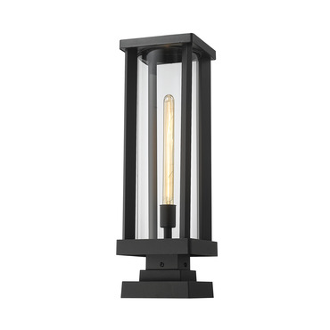 Glenwood Pier Mount with Square Post | Z-Lite at Lightology Glenwood Pier Mount with Square Post
